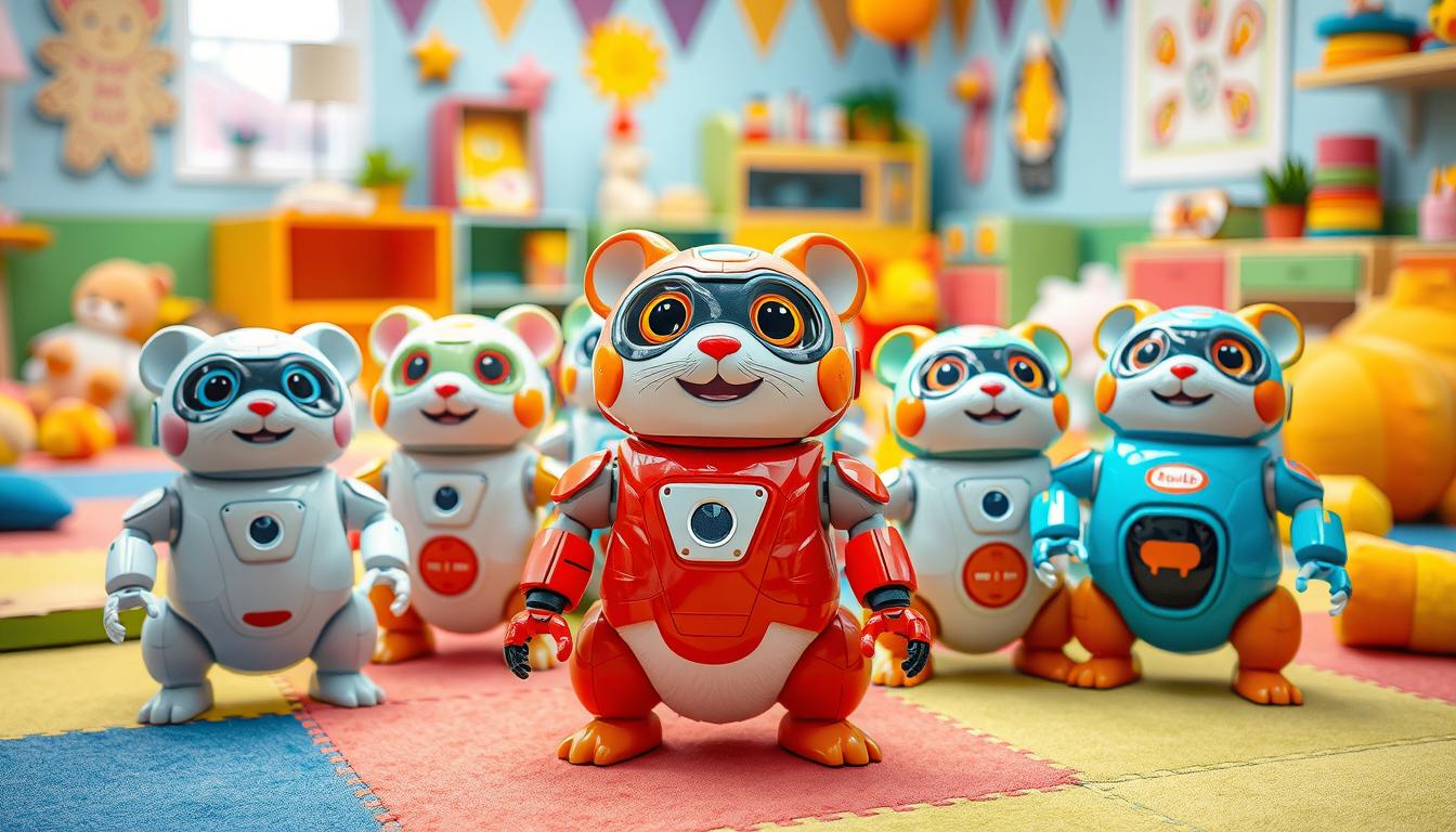 Interactive Robot Hamster Toy: Perfect Pet for Kids